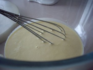 whisk _flour_into_yeast_mixture